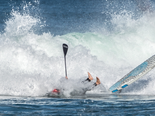 Into the water 